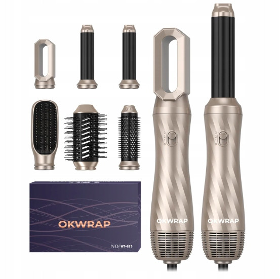 Air Styler 6v1 Okwrap Sušička Kulma Kartáč WT-623