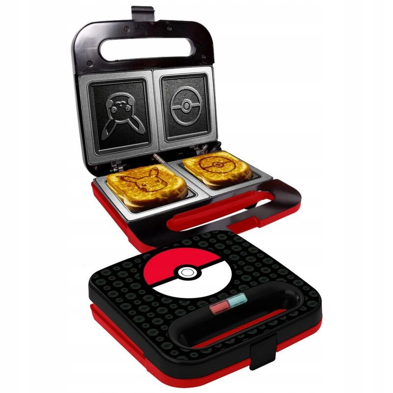 Sendvičovač Sandwich Maker Pokémon Pikachu Pokebal Toustovač Gril