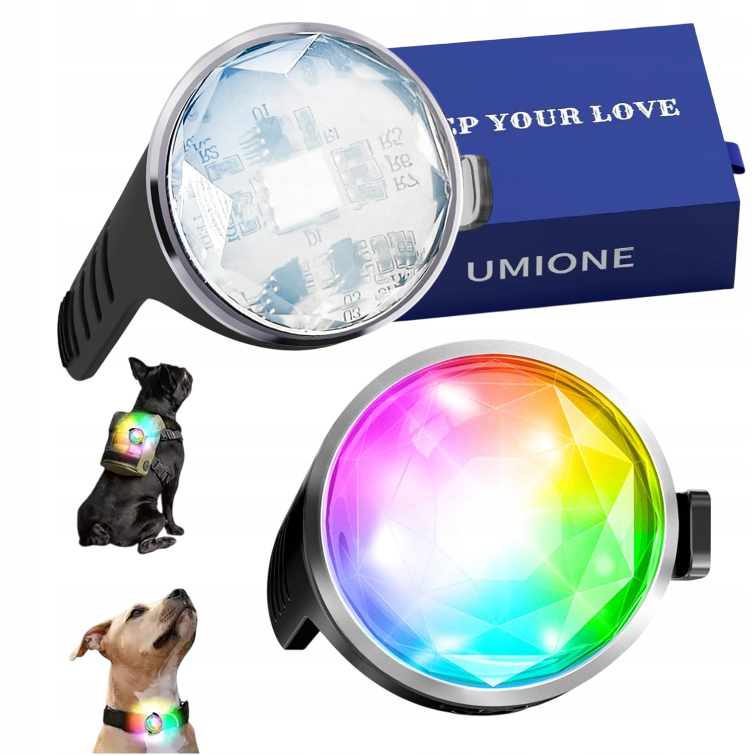 Svítící Led Světlo Přívěsek Na Obojek Pro Psa Na Obojky Světlo Na Obojky