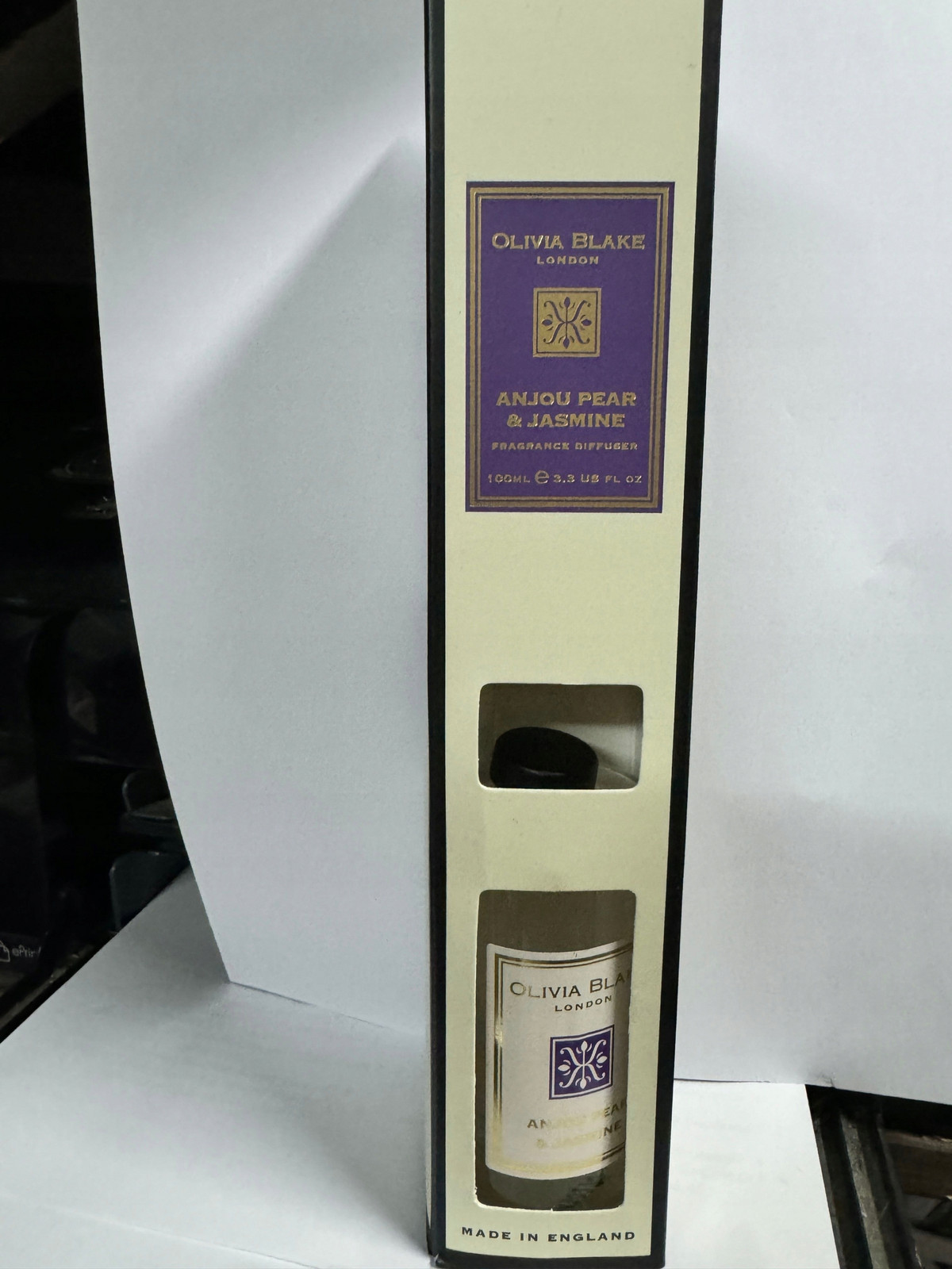 Olivia Blake Anjou Pear & Jasmine Difuzér vonný s tyčinkami 100ML