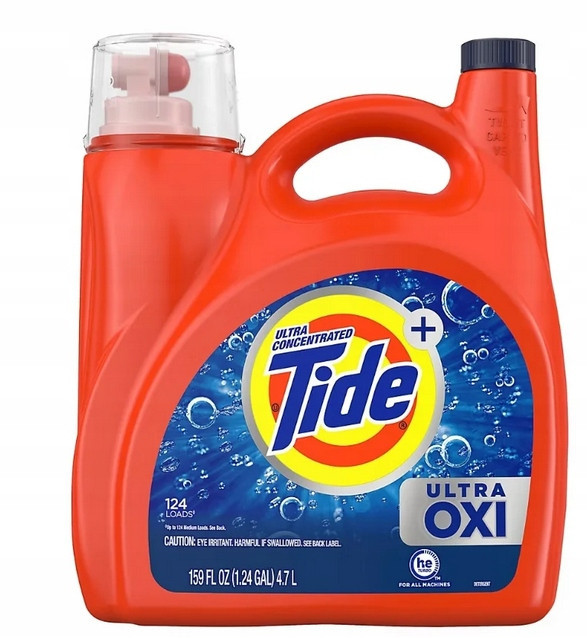 Tide Ultra Oxi 4,7 l 124 praní Univerzální gel na praní prádla