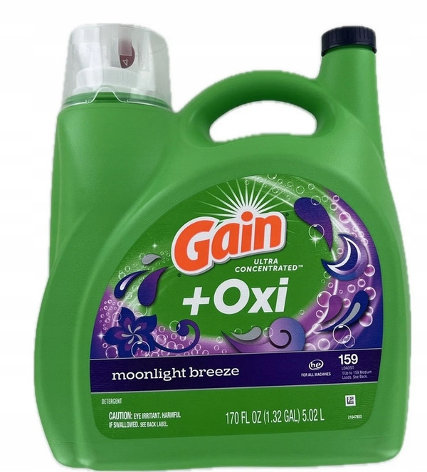 Gain Moonlight Breeze Oxi 5,02 l 159 praní Koncentrovaný gel