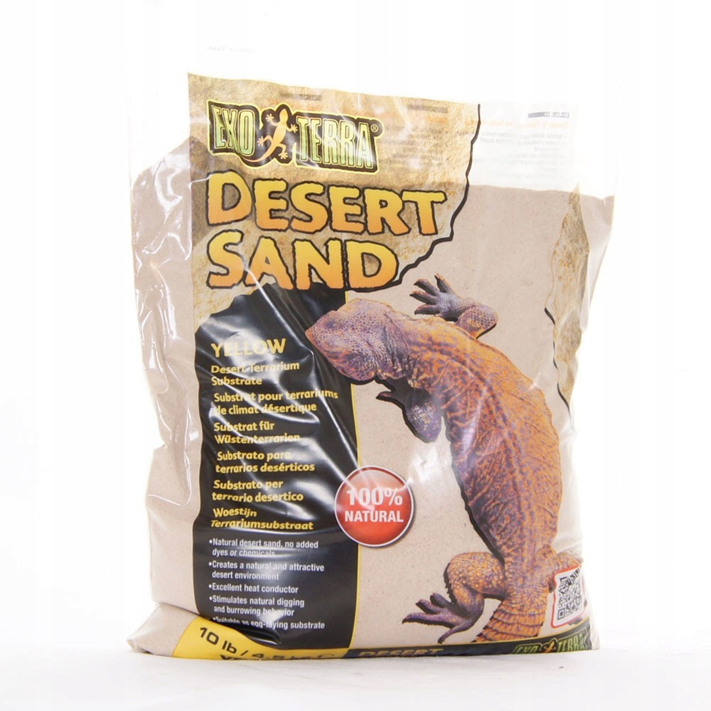 Exo Terra Yellow Sand 4,5kg pouštní písek žlutý