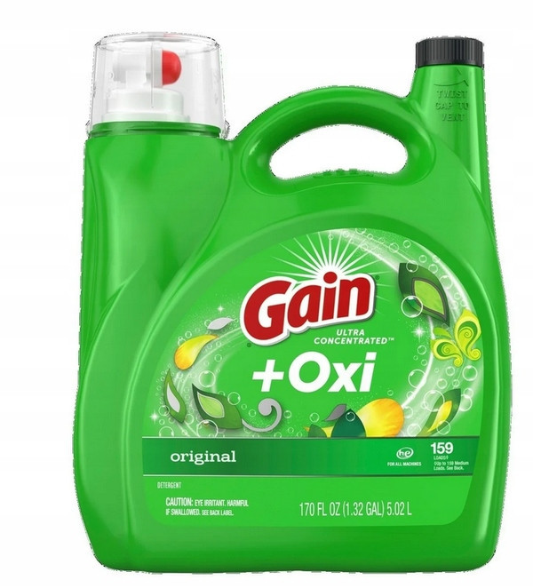 Gain Oxi Original 5,02 l 159 praní Koncentrovaný gel na praní