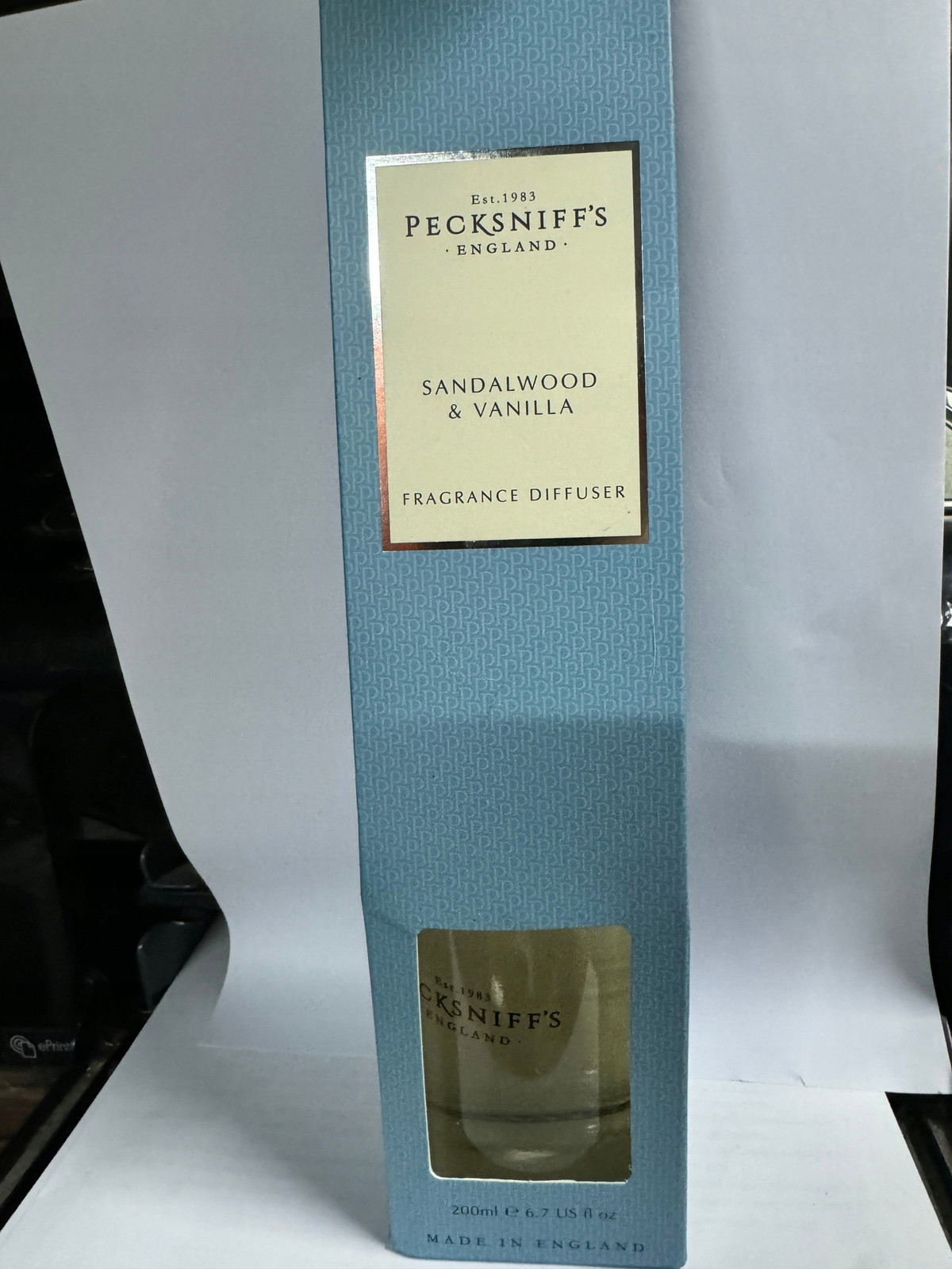 Pecksniffs Sandalwood & Vanilla Difuzér vůně s tyčinkami 200 ML