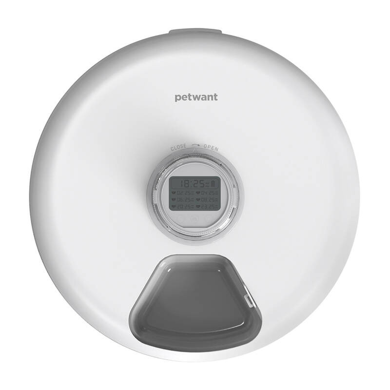 Petwant F19L Inteligentní 6komorový Dávkovač krmiva Automatický