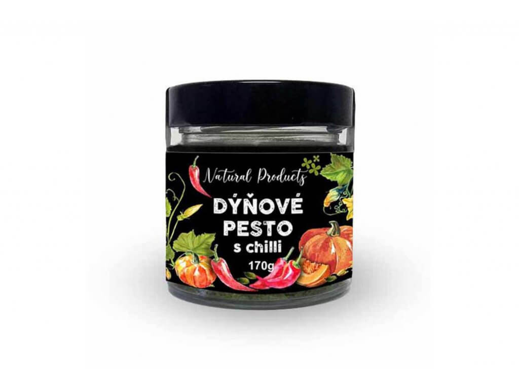 Natural Products Dýňové pesto s chilli 170g