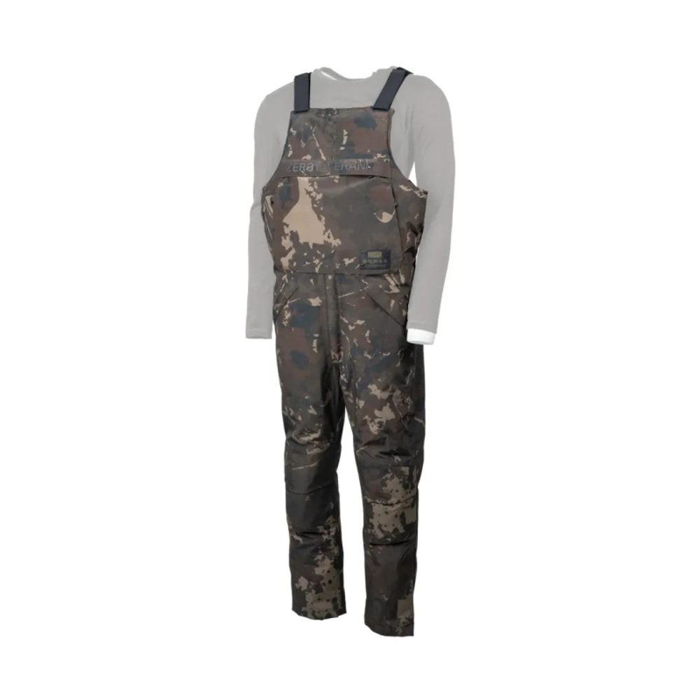 Nash Kalhoty ZT Helluva Waterproof Bib and Brace Camo - L