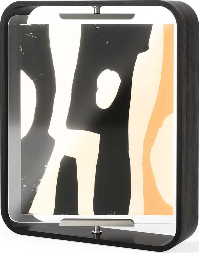 Černý dřevěný stojací rámeček 26x31,5 cm Bellwood – Umbra