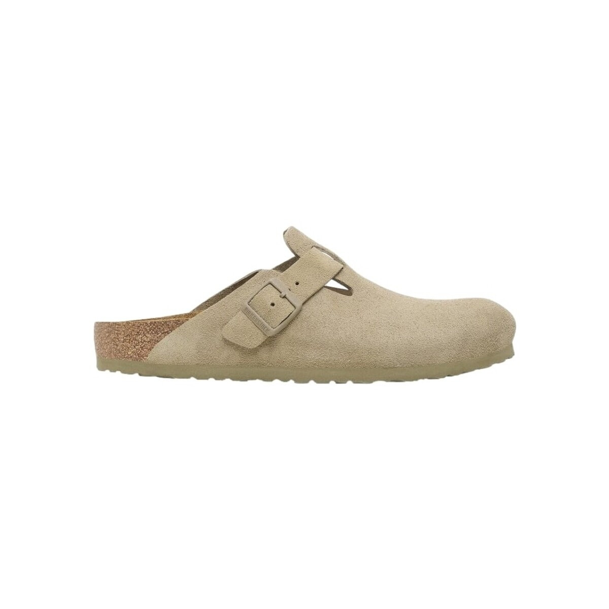 Birkenstock  Boston BS 1025844 Narrow - Faded Khaki  Zelená