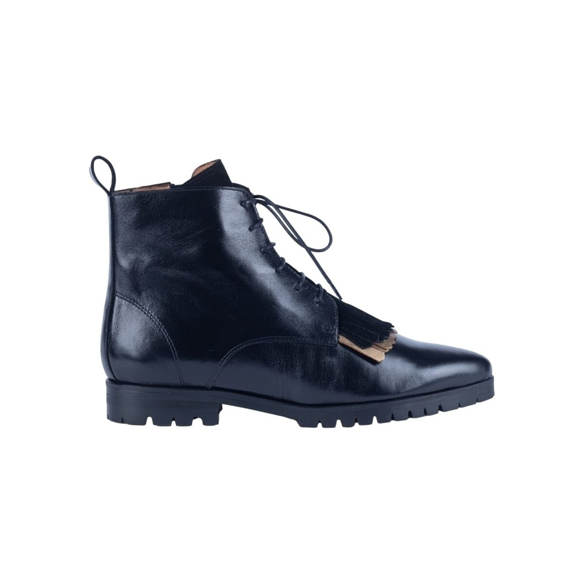 Maray  Free Style Boots - Black/Bronze  Černá