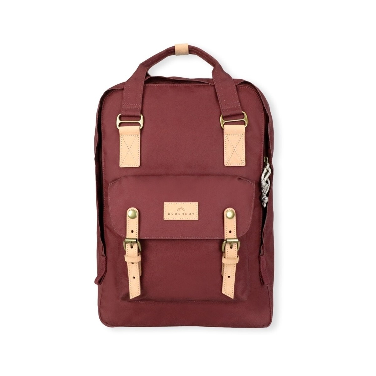 Doughnut  Macaroon Large Reborn Backpack - Wine  Červená