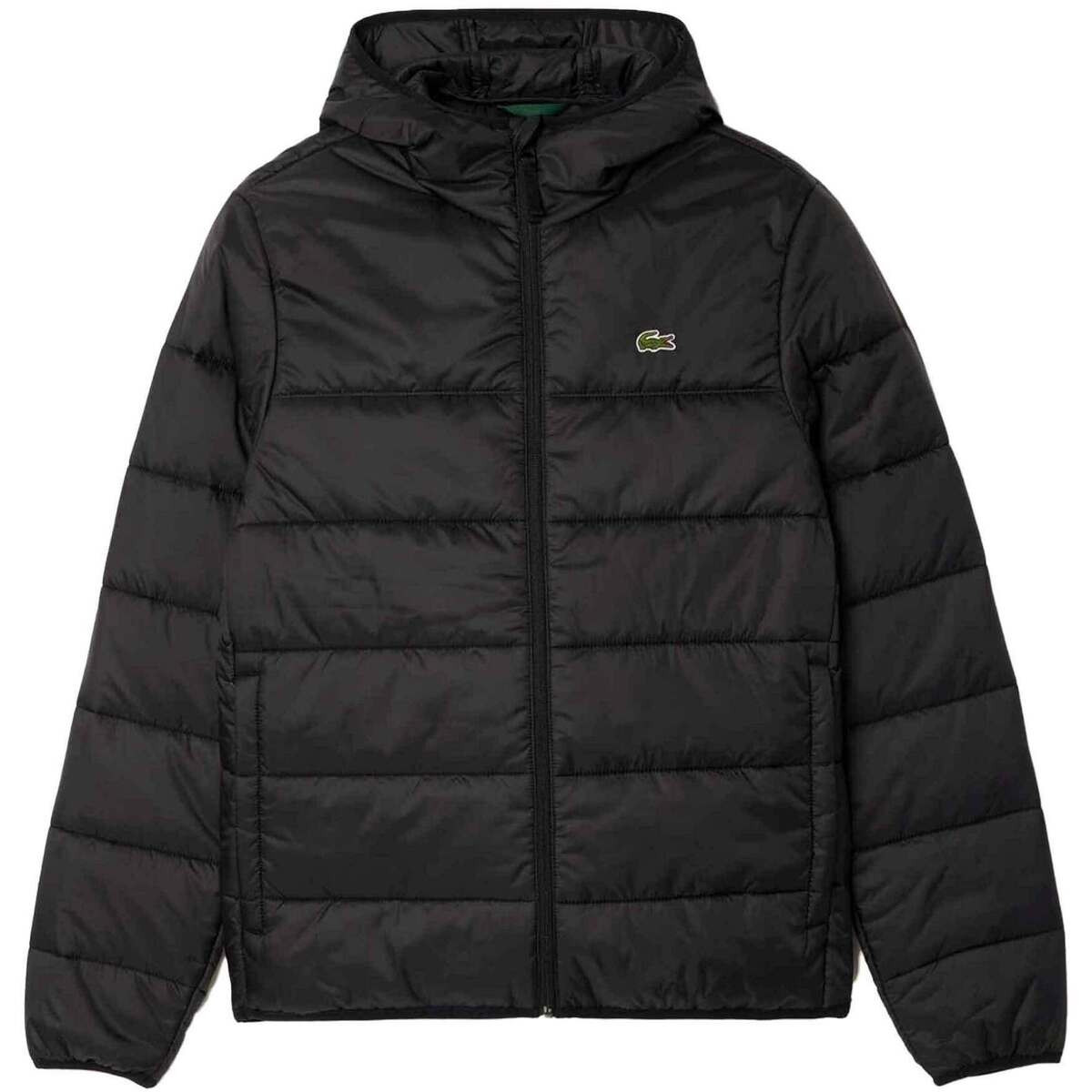 Lacoste  Quilted Puffer Jacket Black  Černá