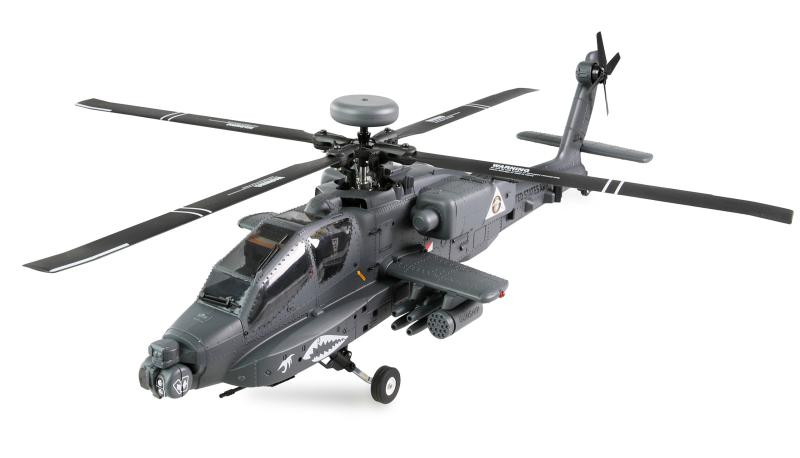 Amewi RC vrtulník Apache AH-64D CP 6G/3D GPS RTF