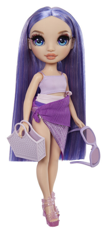 MGA Entertainment Panenka Panenka Rainbow High - Panenka v plavkách - Violet Willow