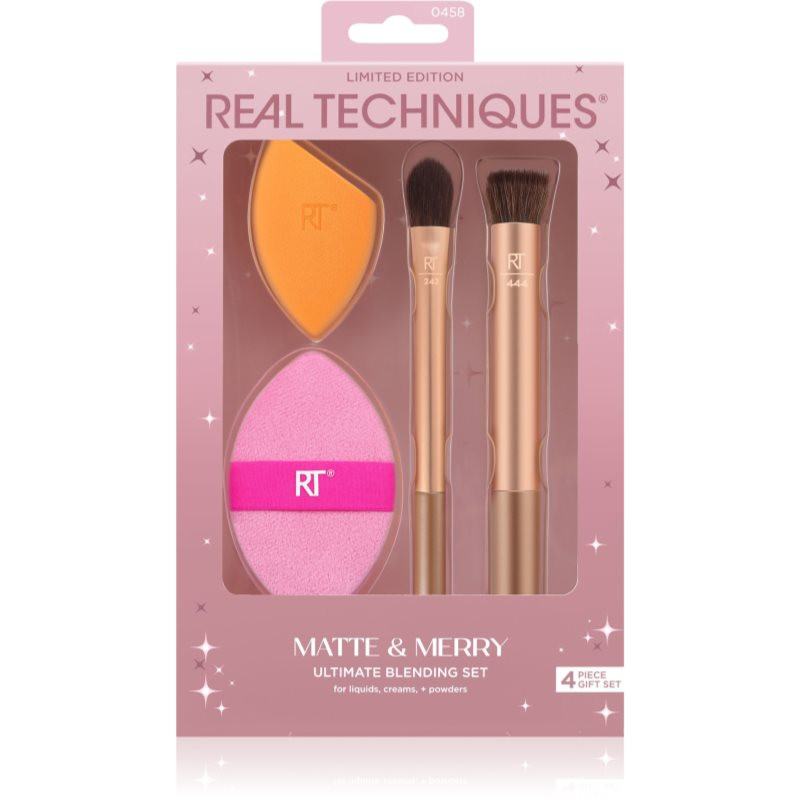 Real Techniques Matte&Merry Ultimated Blending Set sada štětců