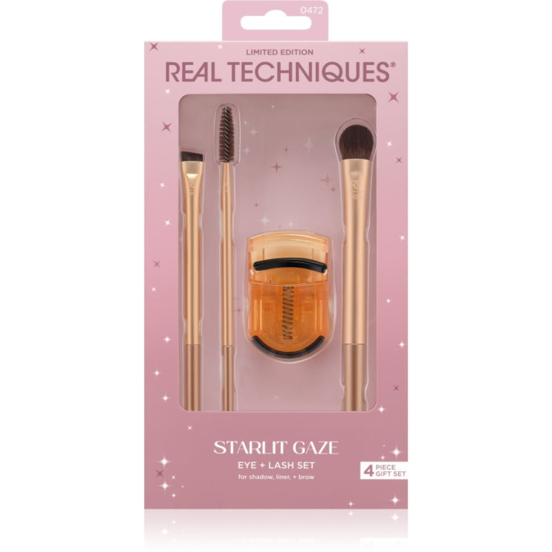 Real Techniques Starlit Gaze Eye + Lash Set sada štětců na oči a obočí