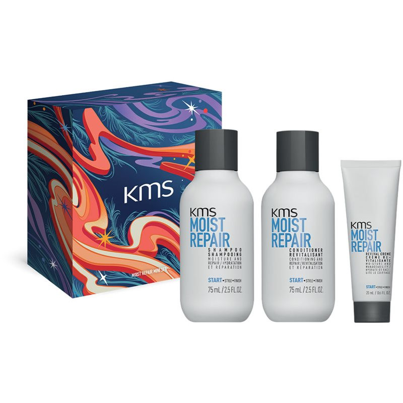 KMS Moist Repair Mini Set dárková sada pro výživu a hydrataci