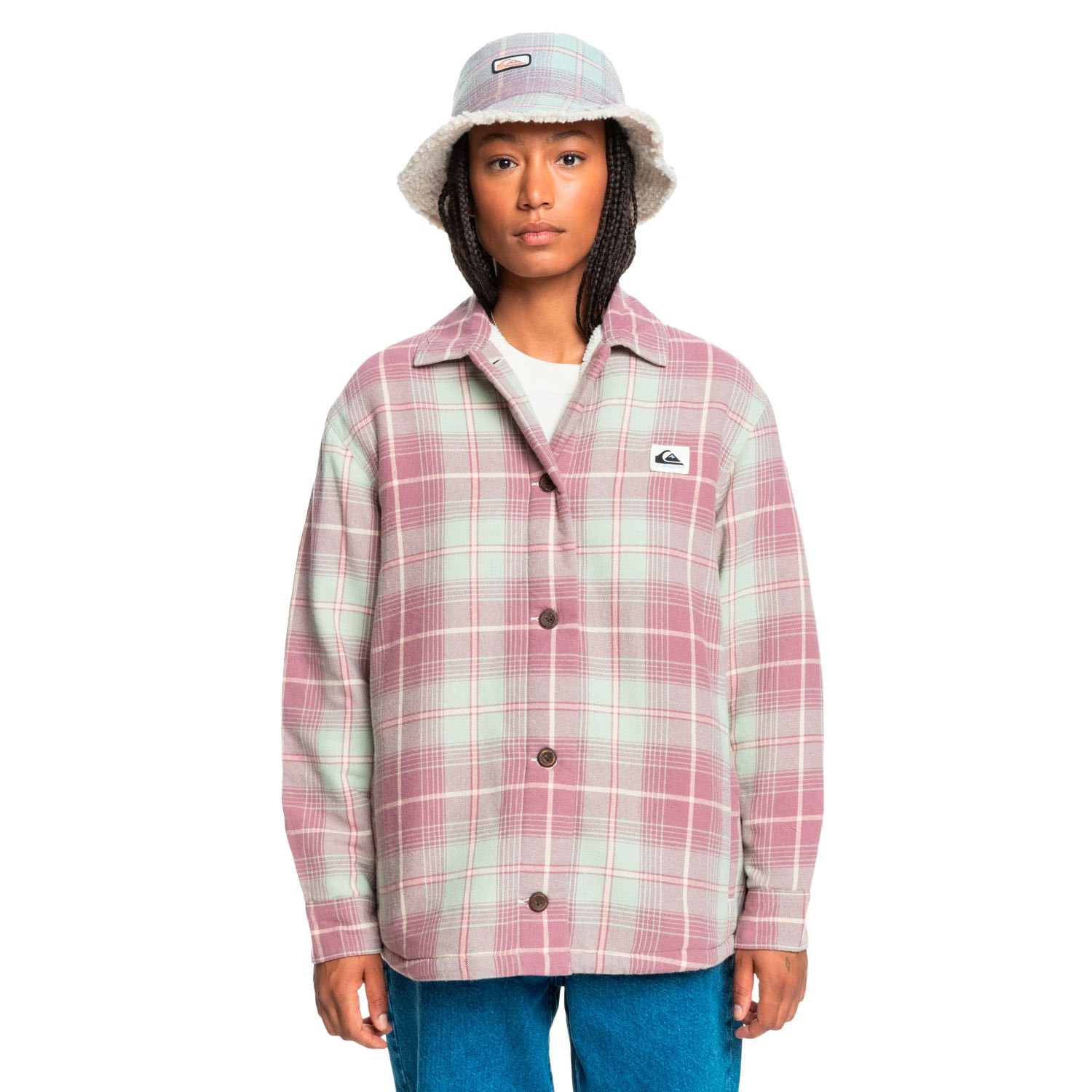 Quiksilver Wms Uni Plaid Overshirt