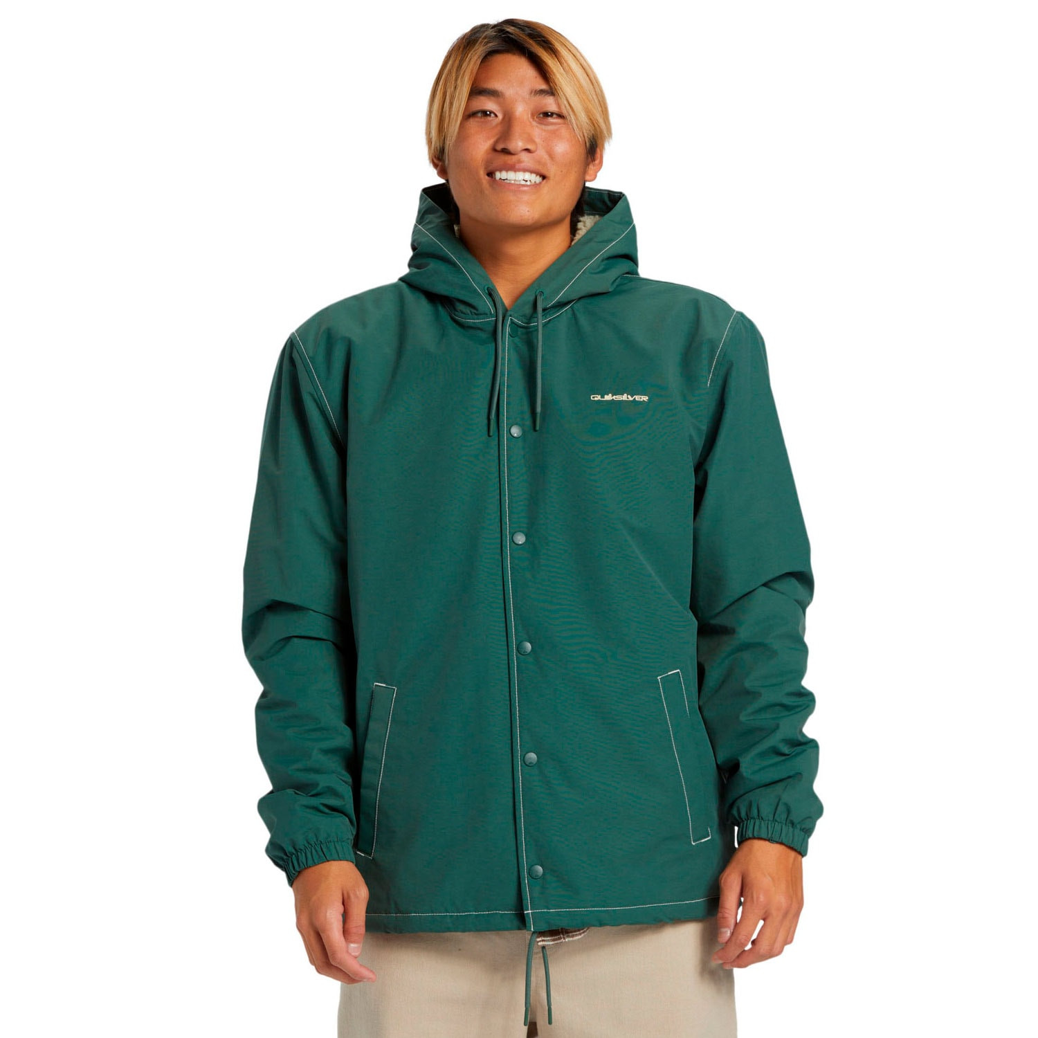 Quiksilver Rain Cloud Warm Hooded Coach
