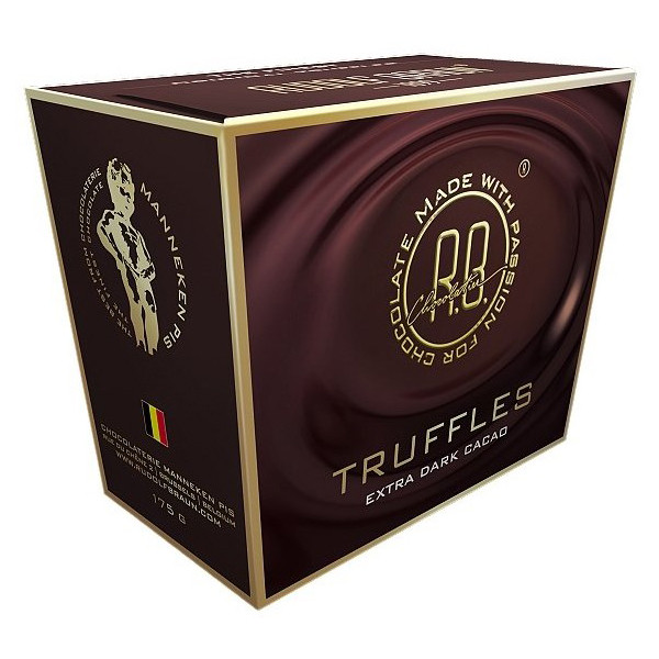 Rudolf Braun Truffles Extra Dark Cacao-Belgické čoko.lanýže extra hořké 175g