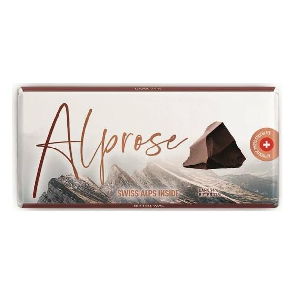 Alprose Dark 74% 300g - Hořká čokoláda