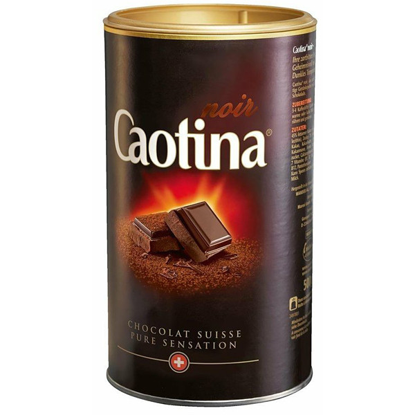 Caotina Noir - Švýcarská horká čokoláda hořká 500g