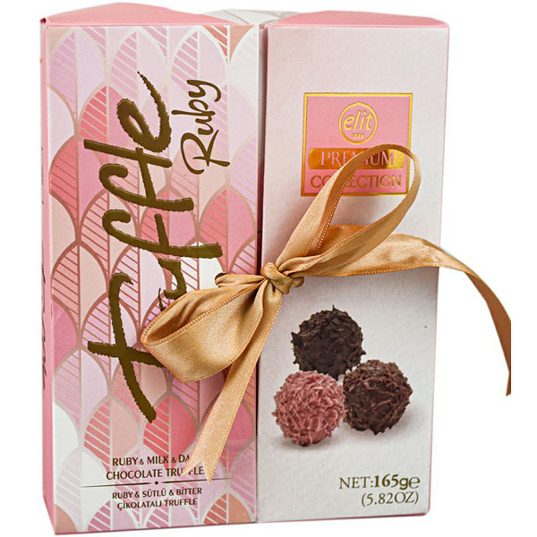 Elit Truffle Ruby čokoládové lanýže 165g