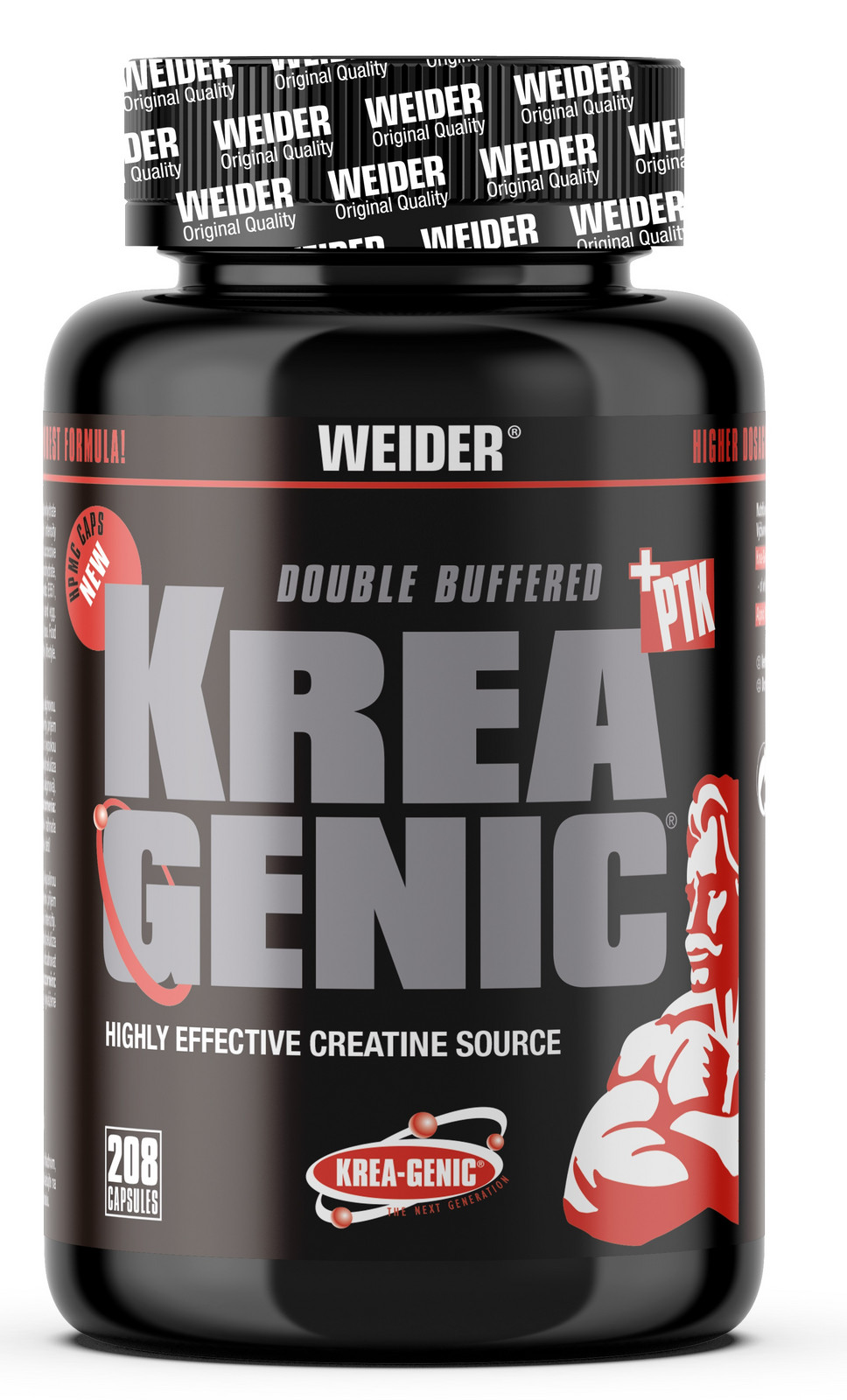 Weider, Krea-Genic+PTK, 208kapslí