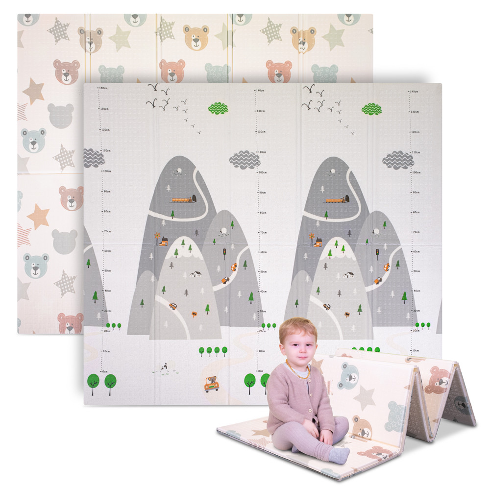 inSPORTline Michlino 180x200x1,2 cm Hory/Medvídci