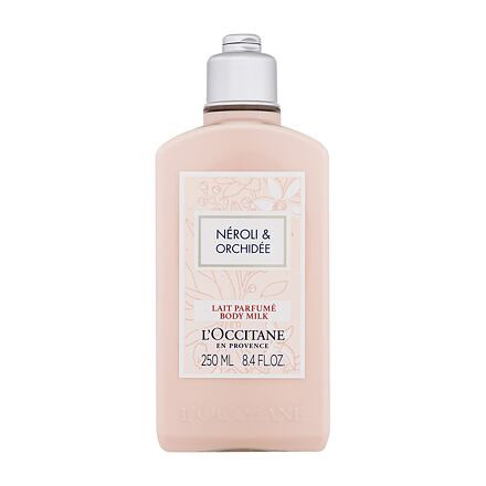 L'Occitane Néroli & Orchidée Body Milk hydratační tělové mléko s květinovou vůní 250 ml pro ženy