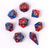 HYMGHO RPG Dice Set Stormcaller (8)