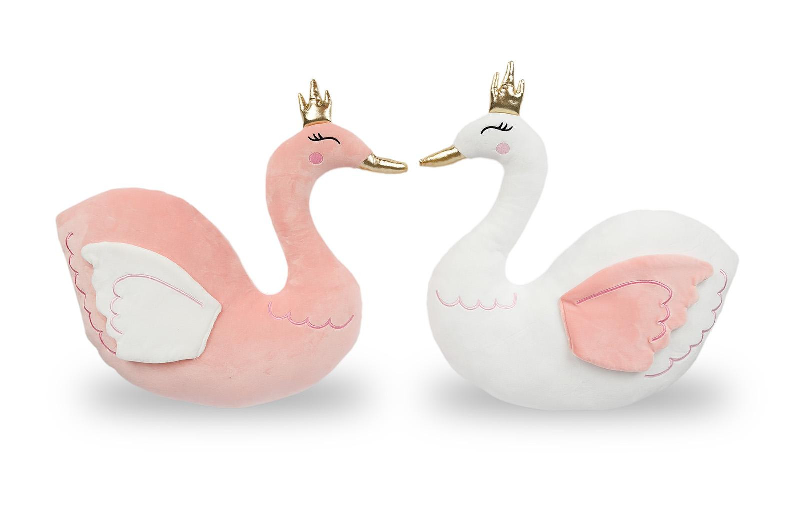 TVAROVANÝ POLŠTÁŘEK MIKROSPANDEX LABUŤ BILÁ