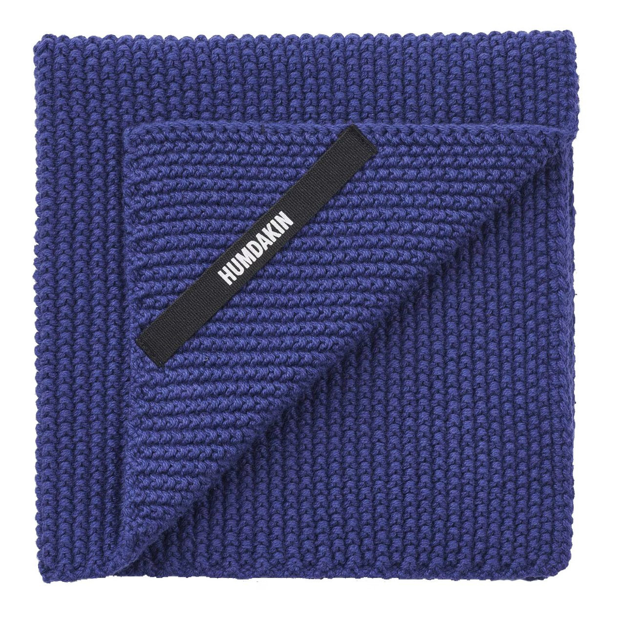 Utěrka 28 x 28 cm, půlnoční modrá, bavlna, Humdakin
