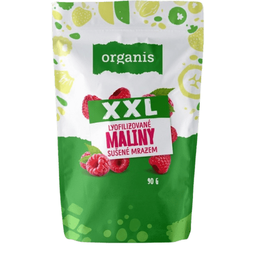 Organis Maliny sušené mrazem XXL 90g