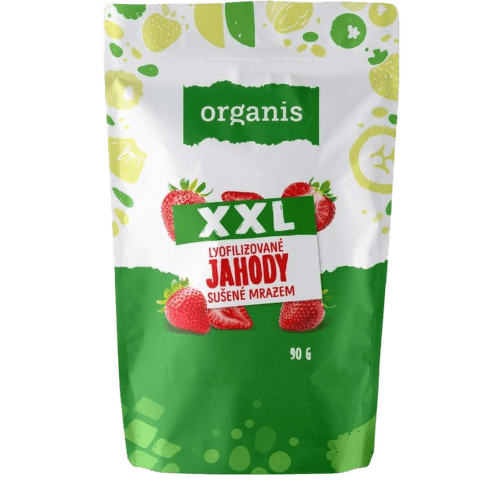 Organis Jahody sušené mrazem XXL 90g