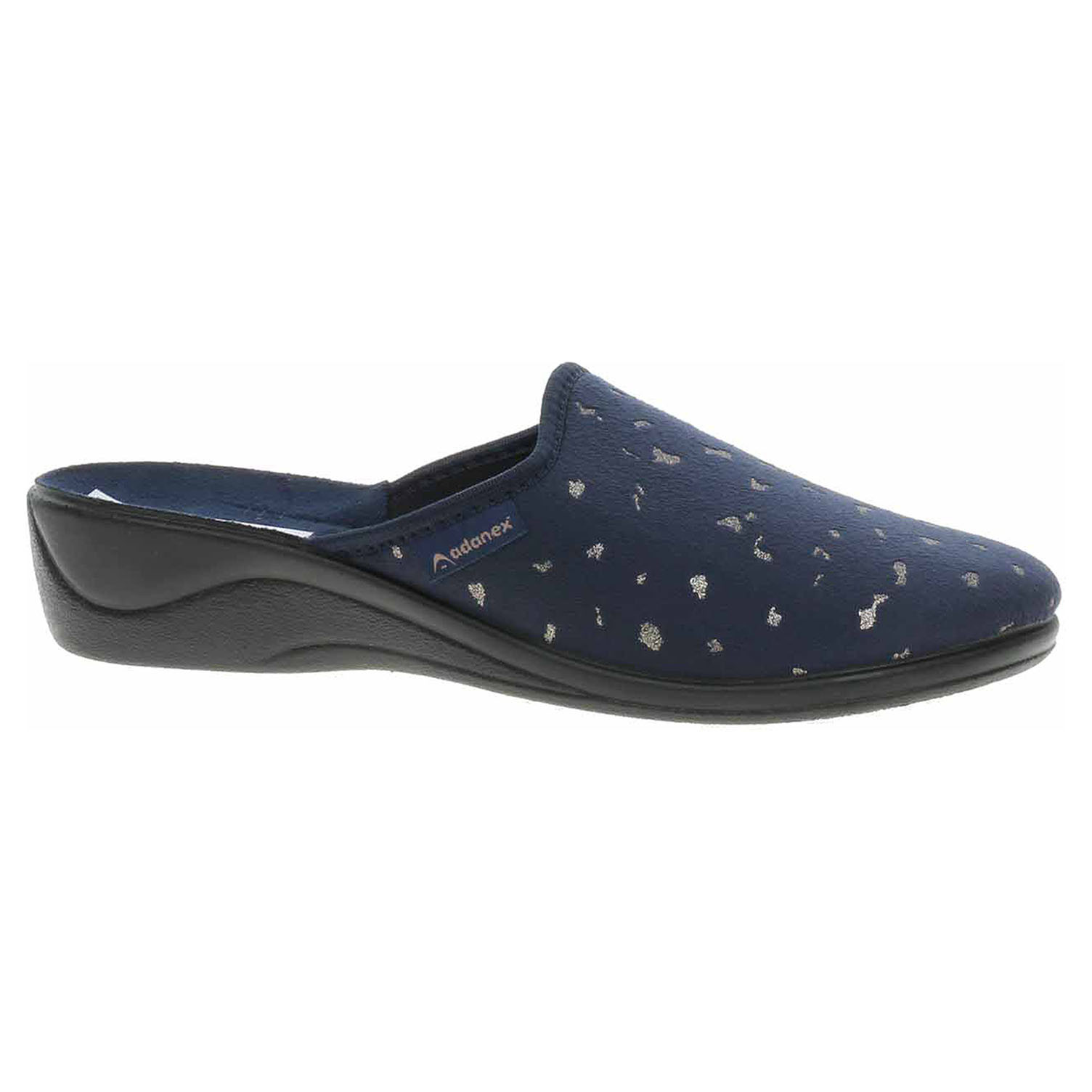 Ecco Dámské domácí pantofle Rogallo 29215 modrá 23500736