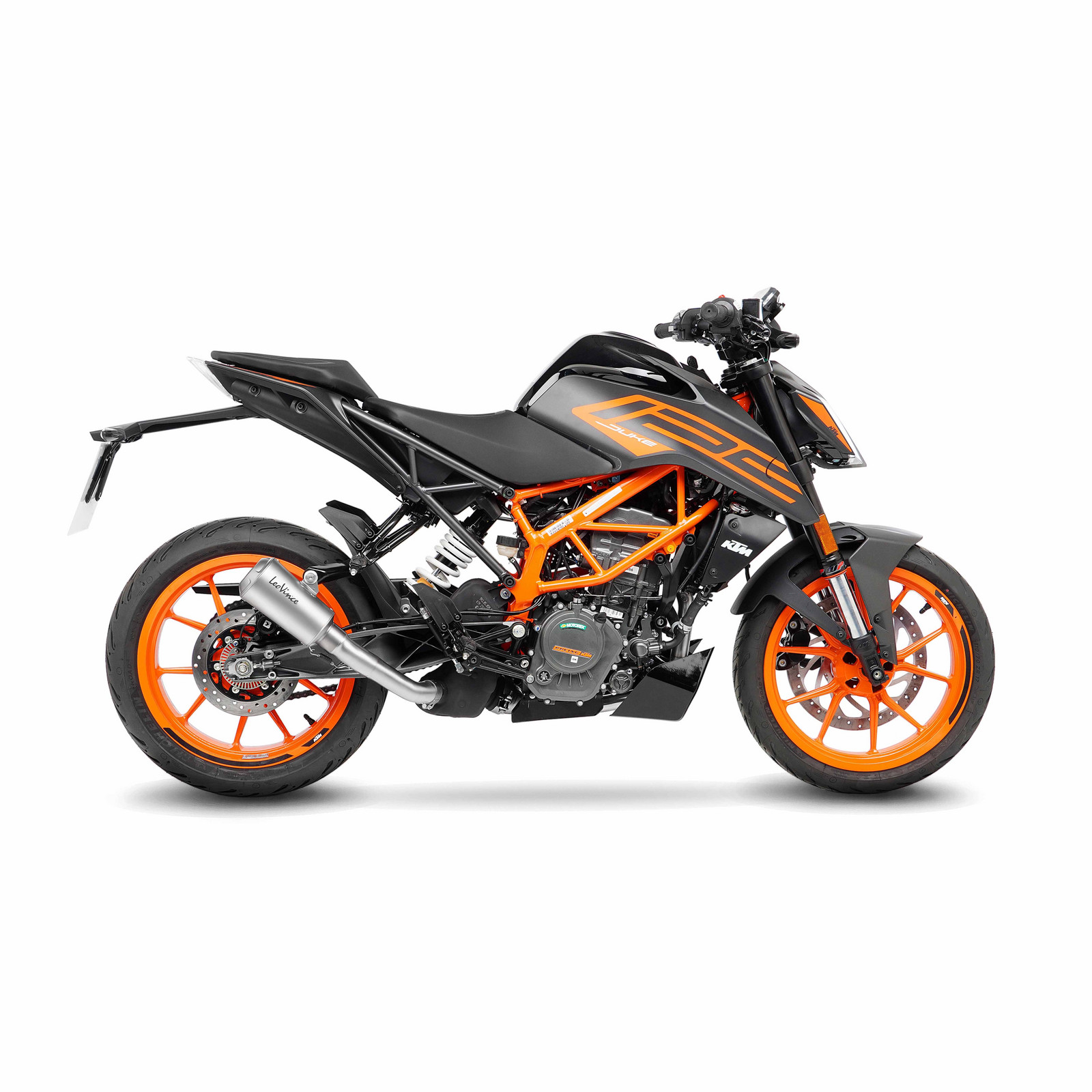 LeoVince LV-10 Slip-on KTM DUKE 125, DUKE 390 (21-23)
