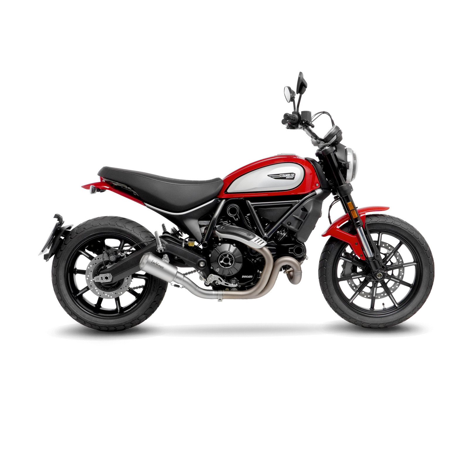 LeoVince LV-10 Slip-on DUCATI SCRAMBLER 800 ICON/ICON DARK/NIGHTSHIFT/URBAN MOTARD (21-22)