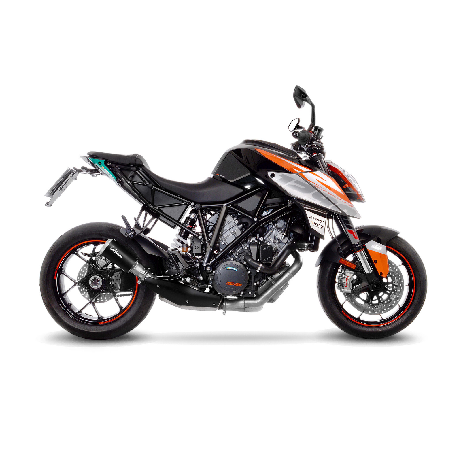 LeoVince LV-10 Black Slip-on KTM 1290 SUPER DUKE R (14-16), 1290 SUPER DUKE R (17-19)
