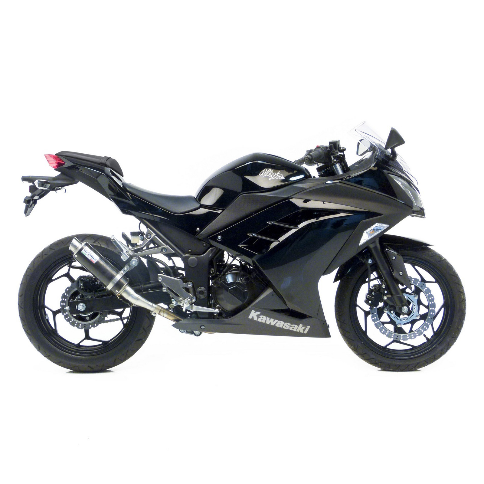 LeoVince GP Corsa Slip-on KAWASAKI NINJA 250 R (13-16), Z 250 - not compatible with Z 250 SL (15-16), NINJA 300 R/ABS (13-16), Z 300/ABS (15-16)