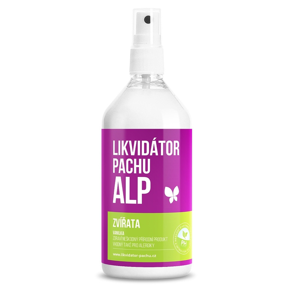 ALP Likvidátor pachu zvířata vanilka 215 ml, poškozený obal