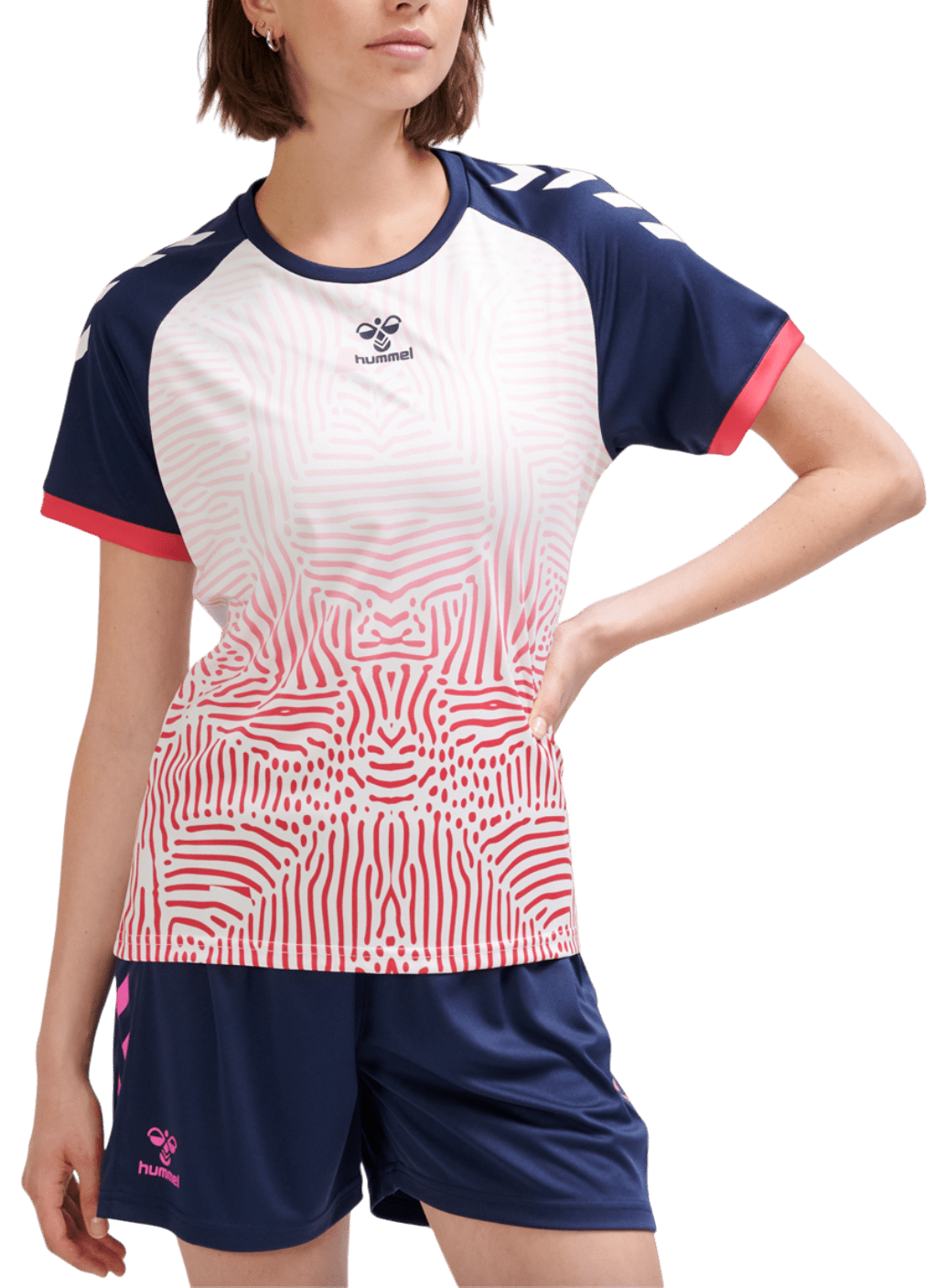 Dres Hummel hmlGRAPHIC UNIVERSE JERSEY SS WOMAN