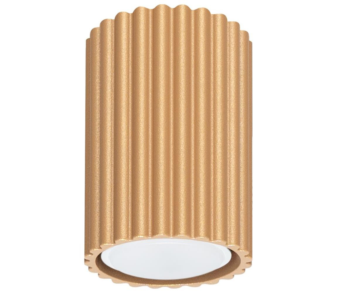 SL.1549 - Bodové svítidlo KARBON 1xGU10/10W/230V 10 cm zlatá