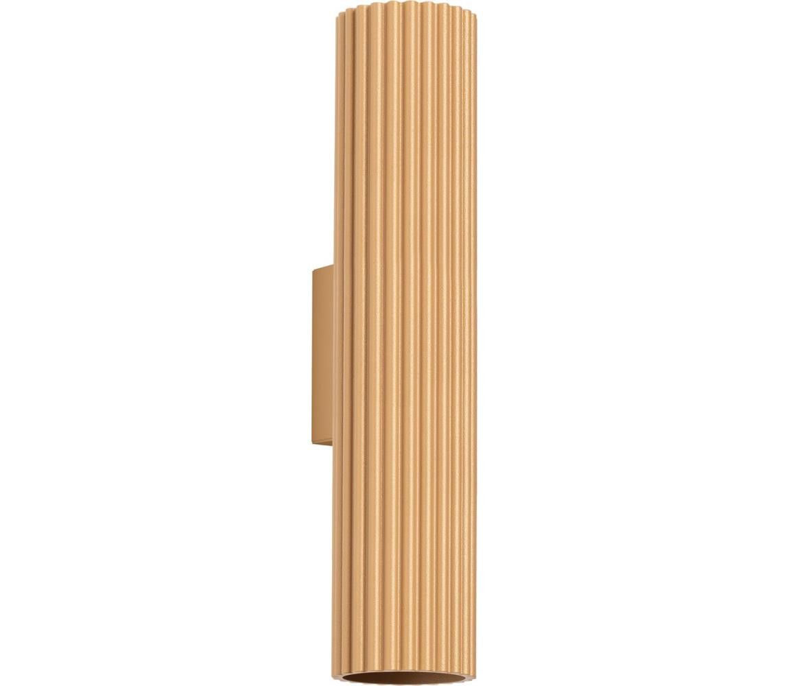 SL.1558 - Nástěnné svítidlo KARBON 2xGU10/10W/230V zlatá