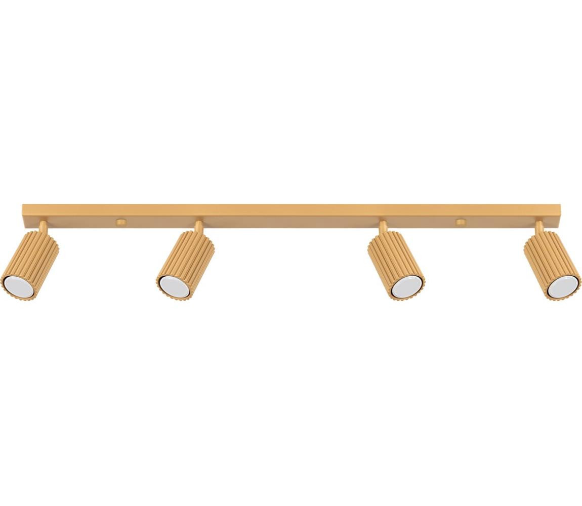 SL.1565 - Bodové svítidlo KARBON 4xGU10/10W/230V zlatá