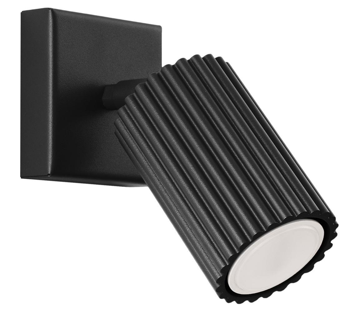 SL.1578 - Nástěnné bodové svítidlo KARBON 1xGU10/10W/230V černá