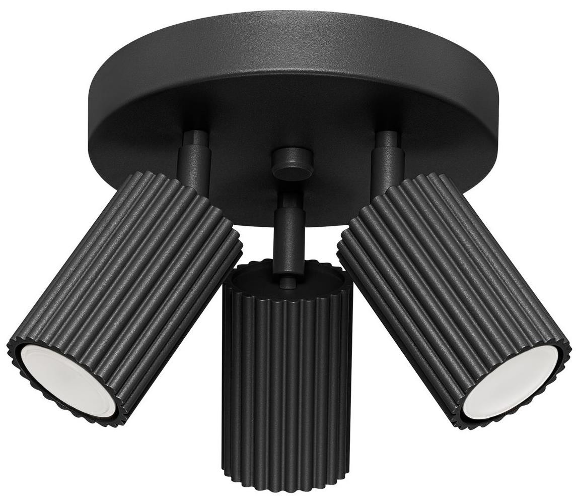 SL.1582 - Bodové svítidlo KARBON 3xGU10/10W/230V černá