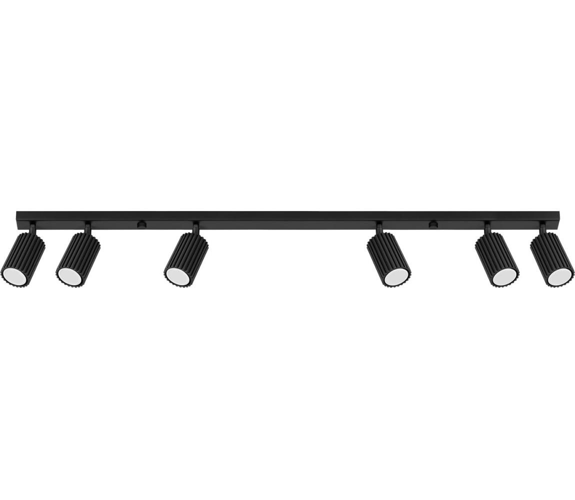 SL.1585 - Bodové svítidlo KARBON 6xGU10/10W/230V černá