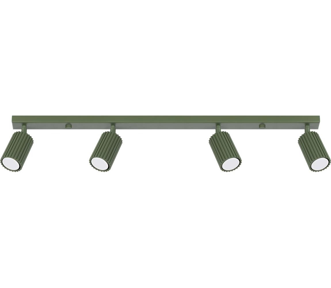 SL.1622 - Bodové svítidlo KARBON 4xGU10/10W/230V zelená